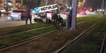 Αστυνομικός της ομάδας ΔΙΑΣ πέρασε με κόκκινο σε καταδίωξη και παρέσυρε πεζή (pics)