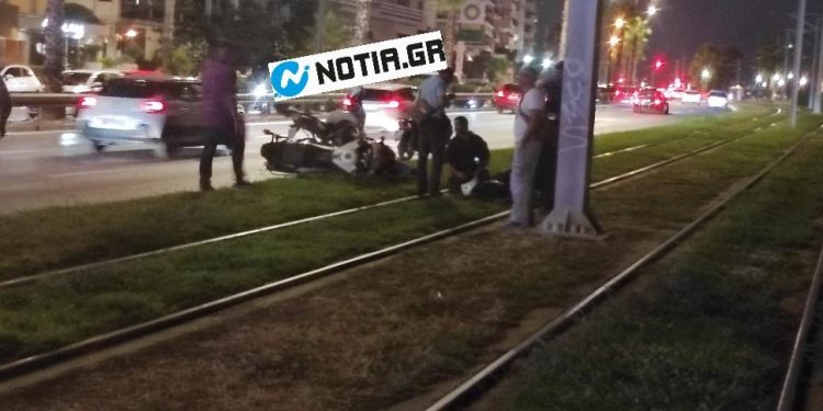 Αστυνομικός της ομάδας ΔΙΑΣ πέρασε με κόκκινο σε καταδίωξη και παρέσυρε πεζή (pics)