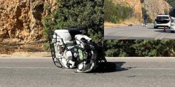 Τραγωδία: 25χρονο παλικάρι Νεκρό στην άσφαλτο-Γουρούνα τράκαρε με φορτηγό[Φωτογραφίες]