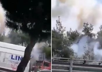 Συμβαίνει Τώρα! Μεγάλη φωτιά στο Σέιχ Σου[video]