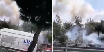 Συμβαίνει Τώρα! Μεγάλη φωτιά στο Σέιχ Σου[video]