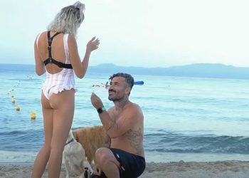 Γιώργος Μαυρίδης: Έκανε πρόταση γάμου στην σύντροφό του στην παραλία