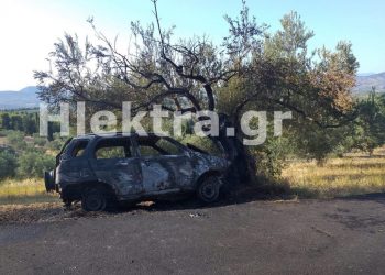 Σοκ στην Κορινθία: Ιερέας βρέθηκε απανθρακωμένος μέσα στο αυτοκίνητό του(video)