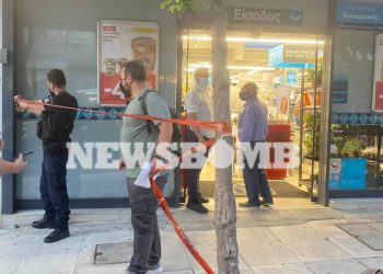 Ένοπλη ληστεία με τραυματία πολίτη: Σε αυτό το σούπερ μάρκετ έγινε[video]