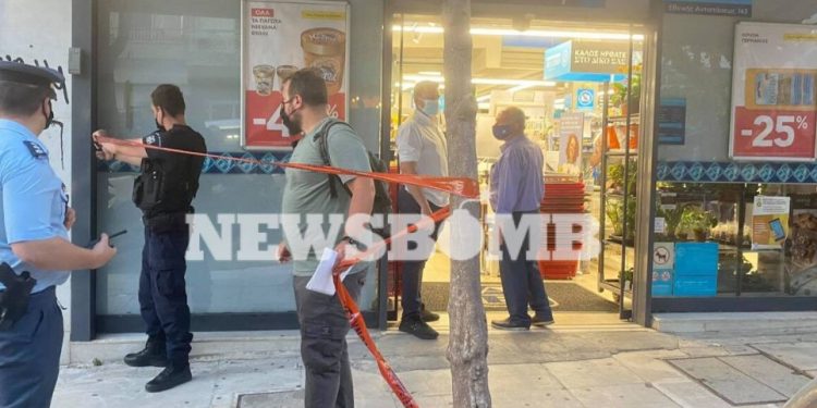 Ένοπλη ληστεία με τραυματία πολίτη: Σε αυτό το σούπερ μάρκετ έγινε[video]