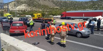 Σοβαρό τροχαίο με δύο τραυματίες κοντά στα διόδια (pics, video)