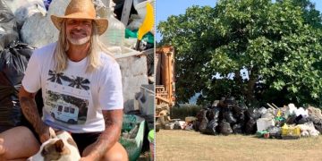 Alldaynews.gr Ήρθε για διακοπές στην Ελλάδα και μάζεψε ένα φορτηγό σκουπίδια