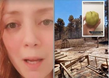 Δύσκολες ώρες για την Άντα Λιβιτσάνου μετά τις φωτιές: «Η τελευταία πιπεριά από τον κήπο του πατέρα μου»