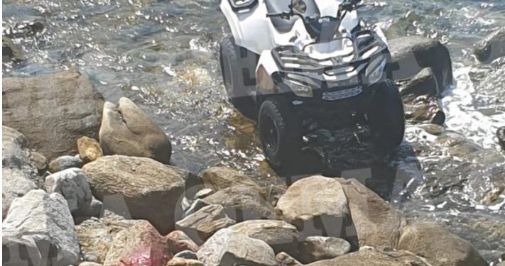 Μύκονος: Γουρούνα έπεσε στα βράχια-Μια γυναίκα νεκρή[photo]