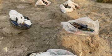 Θεσσαλονίκη: Μάζεψαν 10 κιλά φυσίγγια από υγρότοπο όπου είχαν βρεθεί νεκρά φλαμίνγκο