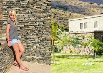 Αληθινός Παράδεισος! Για πρώτη φορά το εσωτερικού του σπιτιού της Μενεγάκη στα Αχλά της Άνδρου[photos]