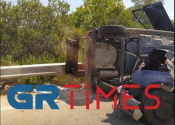 Σοβαρό τροχαίο με 5 τραυματίες στη Χαλκιδική[photos]