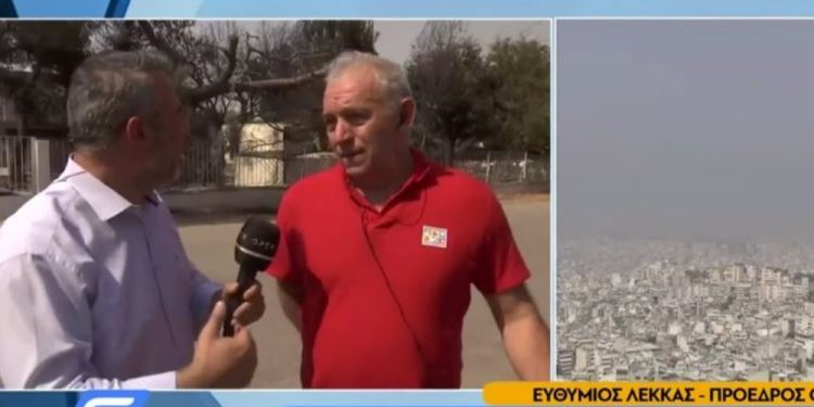 Βαρυμπόμπη: Έξαλλος ο Ευθύμιος Λέκκας on air: «Είστε απαράδεκτοι, δεν μας σέβεστε»[video]