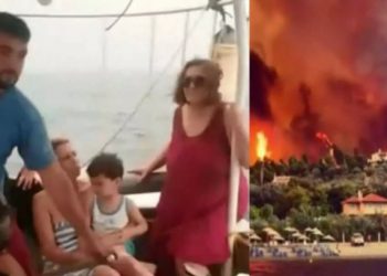 Φωτιά στην Εύβοια: Εικόνες βιβλικής καταστροφής στις Ροβιές – Καίγονται σπίτια