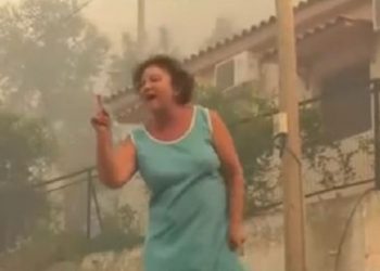 Μαρτυρία γυναίκας στην Αρχαία Ολυμπία-«Δεν μας βοήθησαν, οι κάτοικοι έσβησαν τη φωτιά»[video]