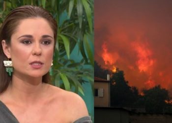 Εγκλωβίστηκε στην φωτιά της Εύβοιας η ηθοποιός Θάλεια Ματίκα-Ποια η κατάσταση
