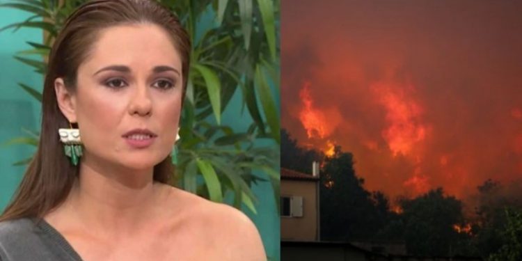 Εγκλωβίστηκε στην φωτιά της Εύβοιας η ηθοποιός Θάλεια Ματίκα-Ποια η κατάσταση