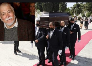 Ανέστης Βλάχος: Θρήνος στην κηδεία του μεγάλου ηθοποιού[photos]