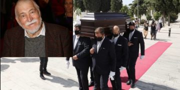 Ανέστης Βλάχος: Θρήνος στην κηδεία του μεγάλου ηθοποιού[photos]