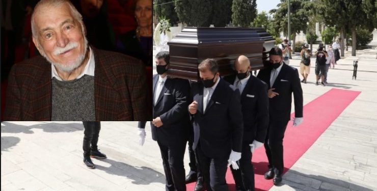 Ανέστης Βλάχος: Θρήνος στην κηδεία του μεγάλου ηθοποιού[photos]
