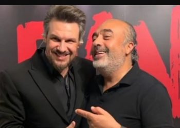 Πάνος Κιάμος: Με τον τραγουδιστή των Gipsy Kings στο Posidonio![video]