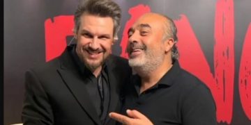 Πάνος Κιάμος: Με τον τραγουδιστή των Gipsy Kings στο Posidonio![video]