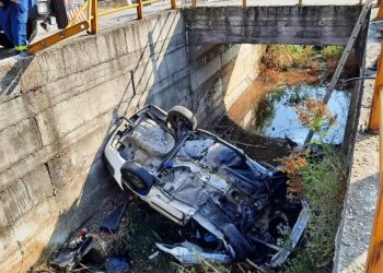 τροχαίο Καβάλα αρδευτικό κανάλι