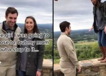 Νόμιζε οτι ο γιος της έκανε πρόταση γάμου στην αγαπημένη του και του φώναζε «όχι, όχι»