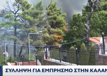 Φωτιά στη Μεσσηνία: Συνελήφθη άνδρας για εμπρησμό στην Καλαμάτα (vid)