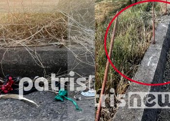 Θανατηφόρο τροχαίο: Προσπάθησε να αποφύγει έντομα και έπεσε σε κράσπεδο -Προεξείχαν σιδερένιες βέργες (ΦΩΤΟ)