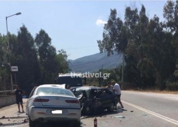 Τραγωδία στο δρόμο Θεσσαλονίκη προς Καβάλα: Τροχαίο με τρεις νεκρούς και δυο τραυματίες