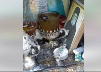 Θαύμα στην Εύβοια: Κάηκαν τα πάντα εκτός από τις εικόνες του Οσίου Δαυίδ[Δείτε το Βίντεο]