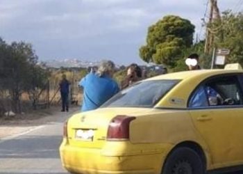 Τραγωδία με Ταξιτζή: Νεκρός όταν έπαθε ανακοπή και έπεσε σε κολώνα [Φωτογραφίες]