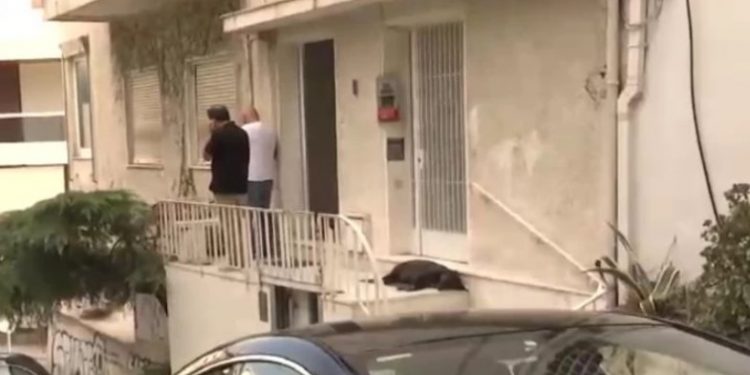 Alldaynews.gr Εικόνα που ραγίζει καρδιές: Ο σκύλος του Μίκη Θεοδωράκη θρηνεί στο πλατύσκαλο