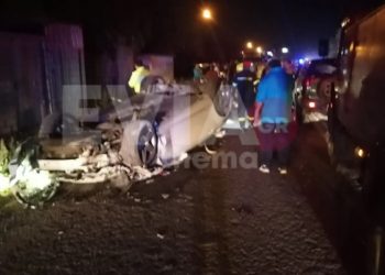 Τραγωδία πριν λίγο: Νεκροί 2 νέοι σε τροχαίο και ενας σοβαρά τραυματίας[photos]