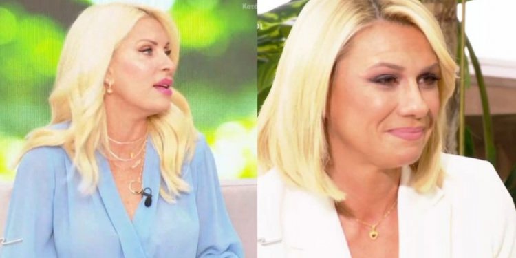 Alldaynews.gr Χαμός στο Mega μετά την τηλεοπτική συνύπαρξη Μενεγάκη-Καραβάτου!