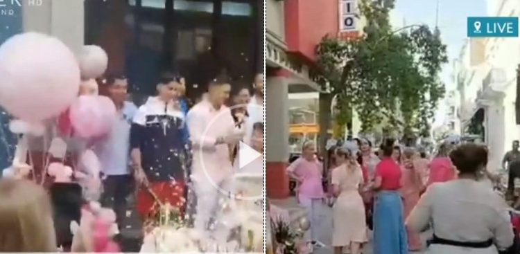 Γλέντι έξω από μαιευτήριο στην Πάτρα! 20χρονος ο Μπαμπάς, 36χρονος ο Παππούς και 50χρονος ο Προππάπος[video]