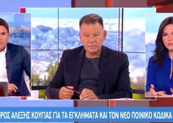 Νέος Ποινικός Κώδικας – Μόνο ισόβια για τα σκληρά εγκλήματα