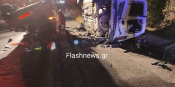 Πριν Λίγο: Σοκαριστικό τροχαίο με 5 αυτοκίνητα-2 Νεκροί, 5 τραυματίες μεταξύ τους ενα βρέφος[Σκληρές Εικόνες]