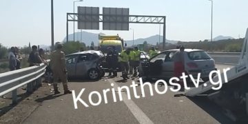 Τραγωδία με νεκρή και τραυματίες στην Ε.Ο Αθηνών – Κορίνθου[Φωτογραφίες]