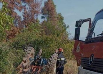 Τραγωδία στην Εύβοια: Αγρότης σκοτώθηκε από το τρακτέρ του