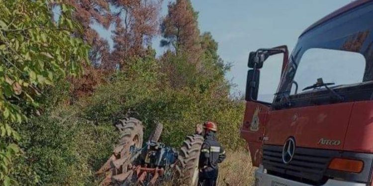 Τραγωδία στην Εύβοια: Αγρότης σκοτώθηκε από το τρακτέρ του