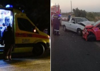 Θανατηφόρο τροχαίο: Μια γυναίκα Νεκρή και 3 τραυματίες