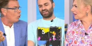 «Είναι αυτό δημοσιογραφία;» – Έξαλλος ο Φραγκολιάς πέταξε το ακουστικό του στο Happy Day (vid)