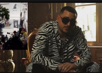 Mad Clip: Δείτε πως έχουν κάνει τον τάφο του-Μπουκάλια αλκοόλ και τριαντάφυλλα παντού[video]