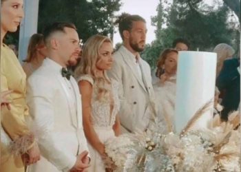 Πετρούνιας – Μιλλούση: Οι πρώτες φωτό από τον γάμο τους