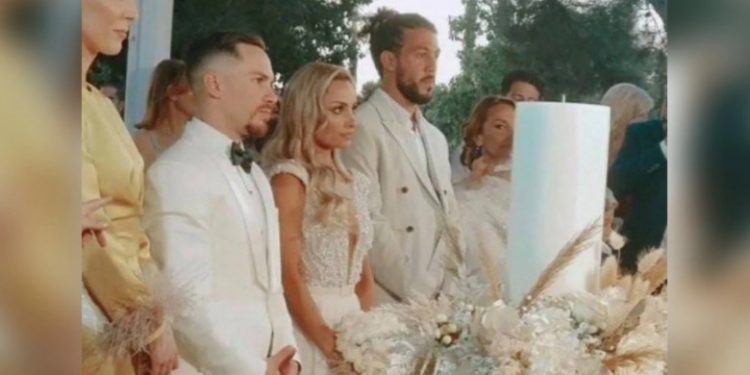 Πετρούνιας – Μιλλούση: Οι πρώτες φωτό από τον γάμο τους