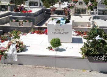 Μίκης Θεοδωράκης: Χωρίς σταυρό το μνήμα και με ειδικό χώρο μόνο για την ταφή της γυναίκας του