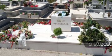 Μίκης Θεοδωράκης: Χωρίς σταυρό το μνήμα και με ειδικό χώρο μόνο για την ταφή της γυναίκας του