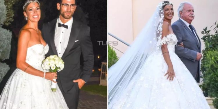 Alldaynews.gr Ελένη Χατζίδου-Ετεοκλής Παύλου: Δείτε φωτογραφίες απο τον γάμο τους